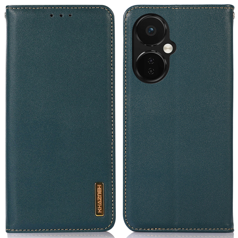 KHAZNEH Phone Case for OnePlus Nord CE 3 Lite 5G Nord N30 5G Nappa Texture Genuine Cowhide Leather Phone Wallet Cover Stand Shell KHAZNEH Phone Case for OnePlus Nord CE 3 Lite 5G Nord N30 5G Nappa Texture Genuine Cowhide Leather Phone Wallet Cover Stand Shell